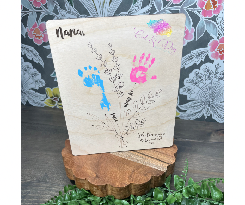 Mother/Grandmother Floral Print