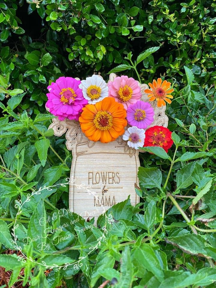 Special Mason Jar of Flowers