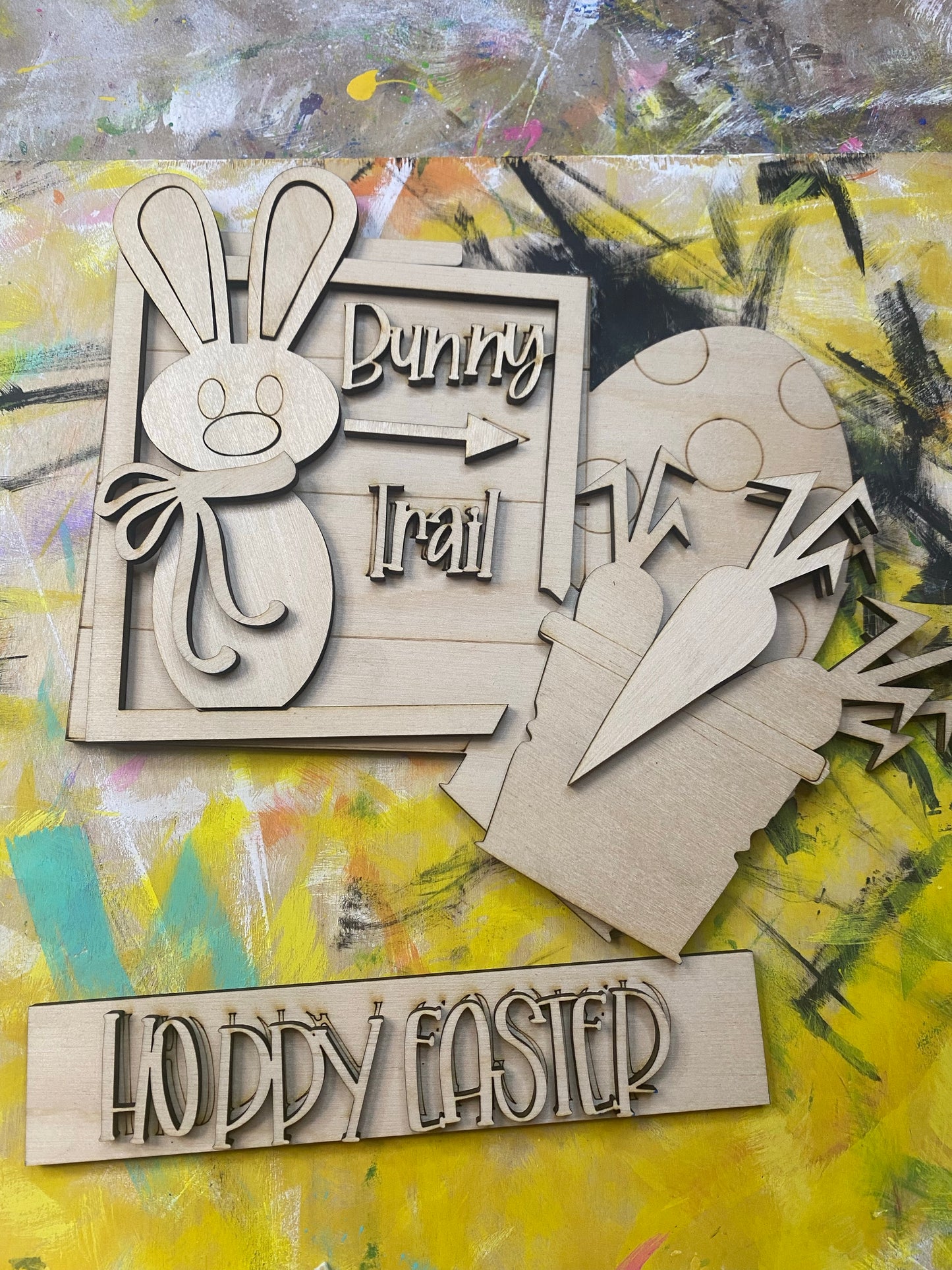 Interchangeable Sign Easter Attachment