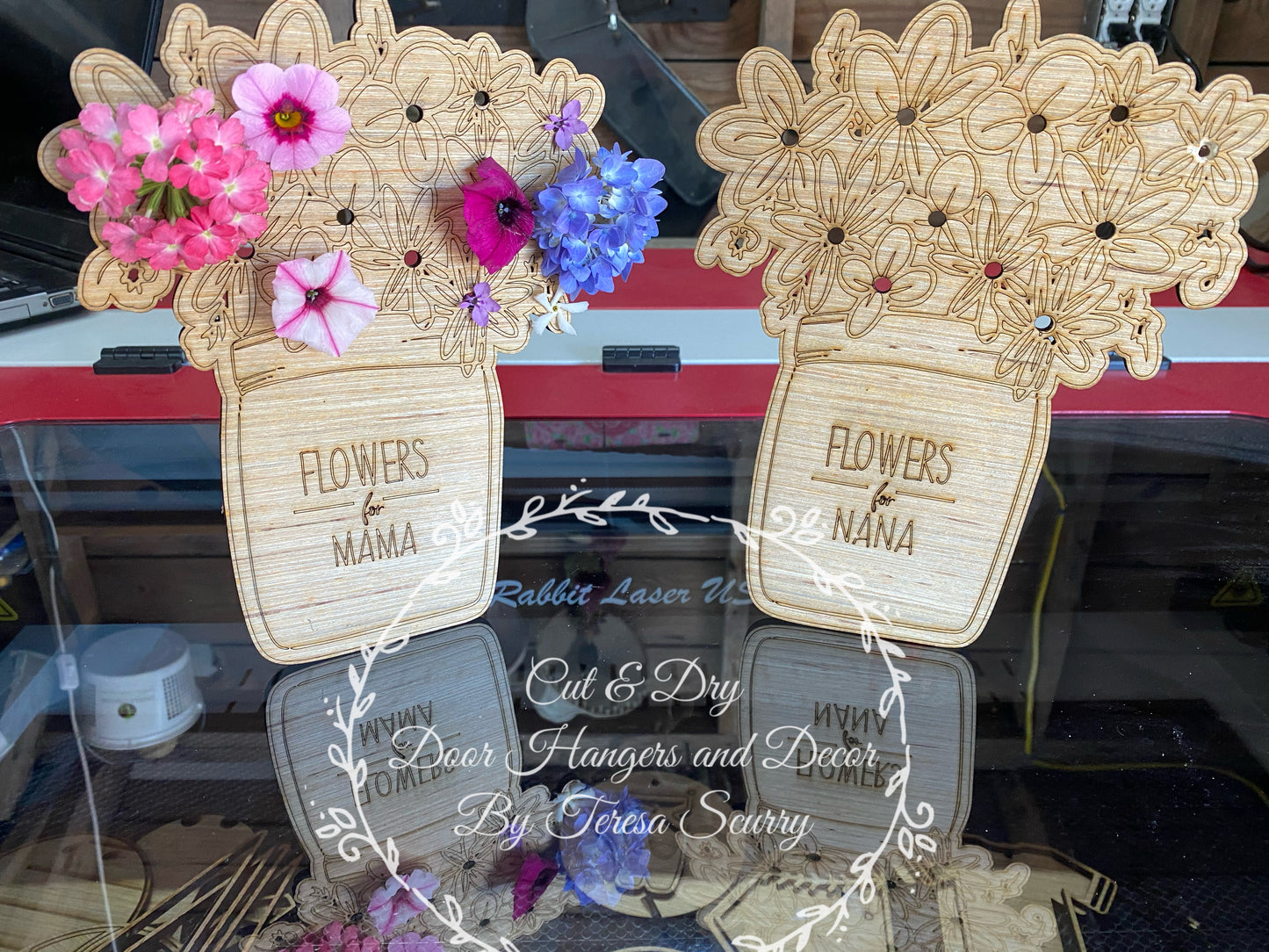 Special Mason Jar of Flowers