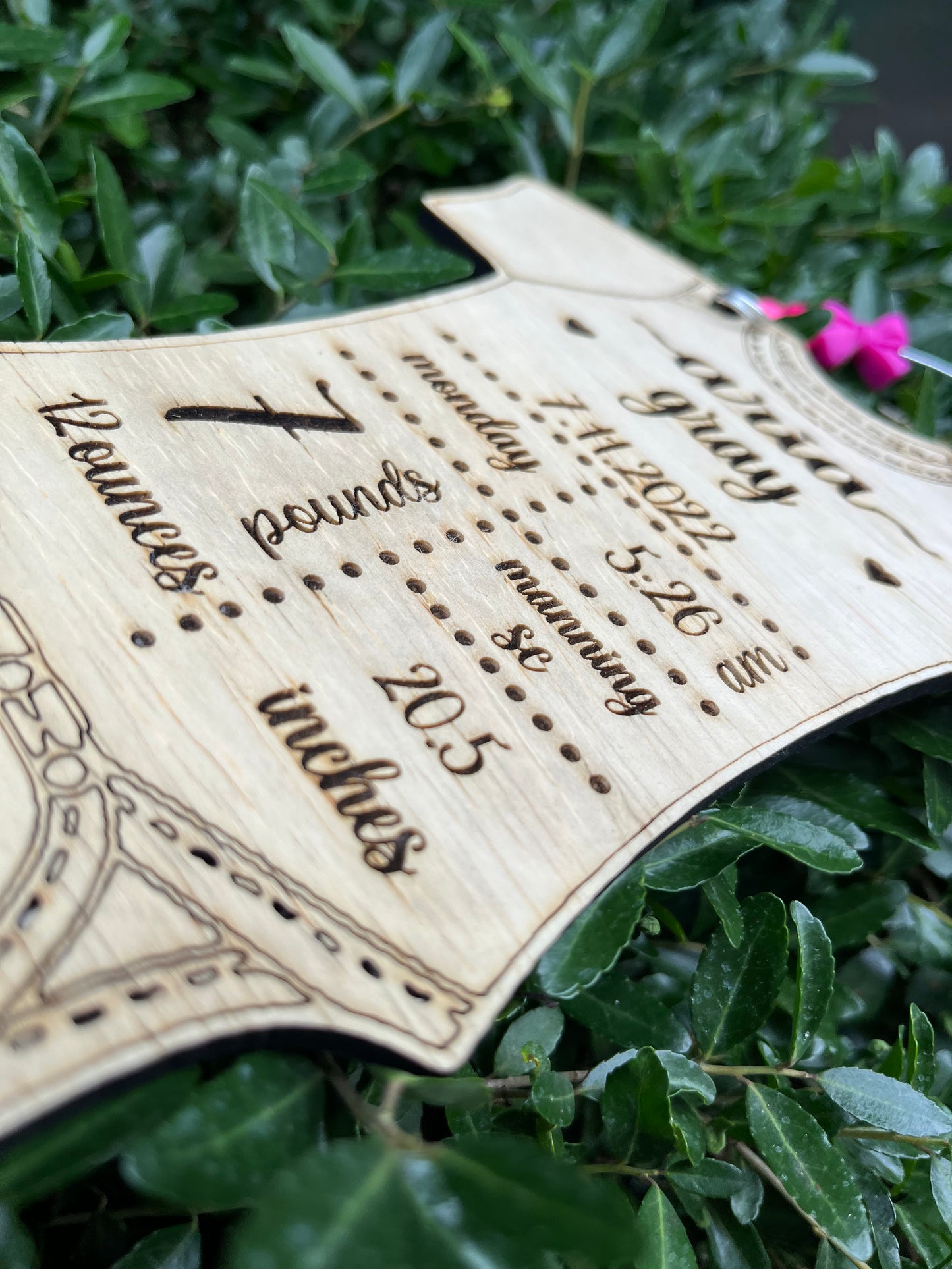 Personalized Onesie Ornament